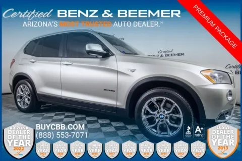 Silver 2014 BMW X3 xDrive35i for sale in Scottsdale, AZ