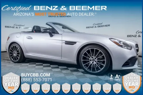Silver 2019 Mercedes-Benz SLC 300 for sale in Scottsdale, AZ