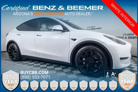 White 2021 Tesla Model Y Long Range for sale in Scottsdale, AZ