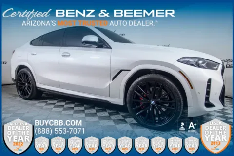 White 2025 BMW X6 xDrive40i for sale in Scottsdale, AZ