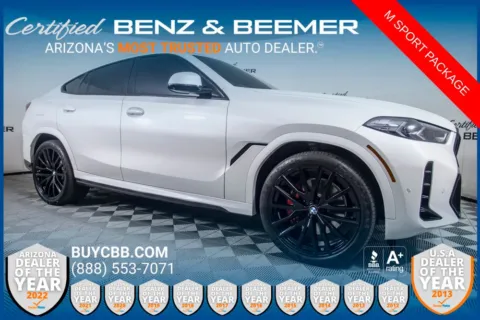 White 2025 BMW X6 xDrive40i for sale in Scottsdale, AZ