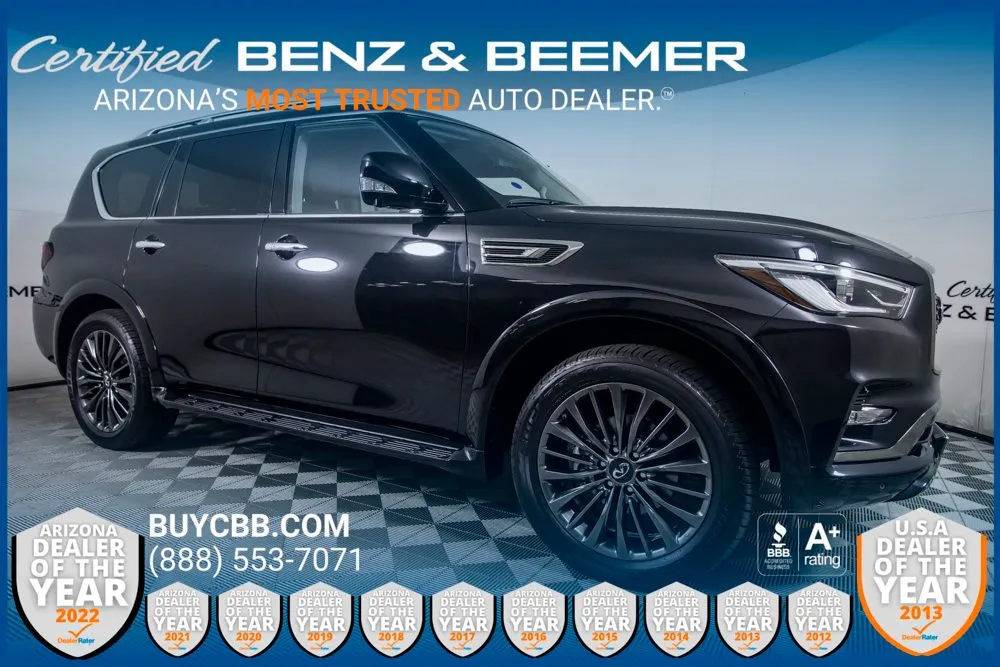 Black 2023 INFINITI QX80 Premium Select for sale in Scottsdale, AZ