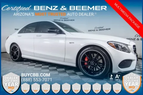 White 2018 Mercedes-Benz C-Class C 43 AMG for sale in Scottsdale, AZ