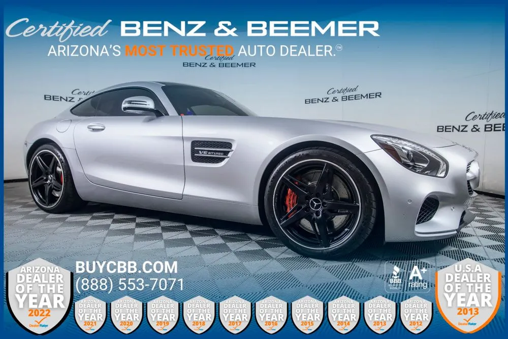Silver 2016 Mercedes-Benz AMG GT S for sale in Scottsdale, AZ