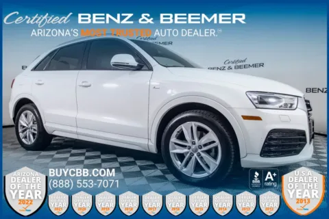 White 2018 Audi Q3 2.0T Premium for sale in Scottsdale, AZ
