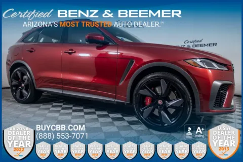 Red 2021 Jaguar F-PACE SVR for sale in Scottsdale, AZ