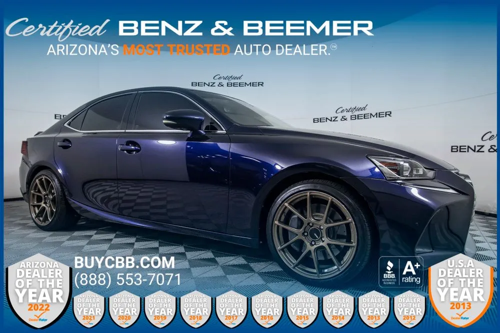 Blue 2018 Lexus IS 300 for sale in Scottsdale, AZ