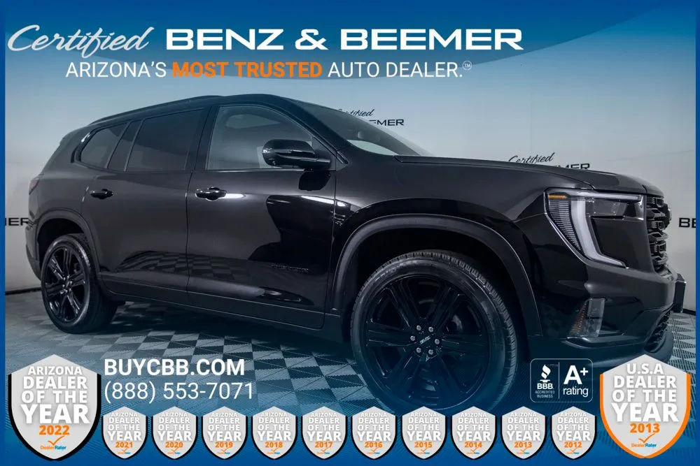 Black 2025 GMC Acadia Elevation for sale in Scottsdale, AZ
