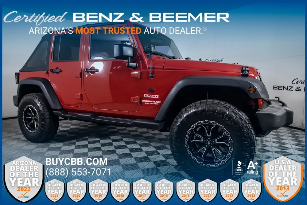 2012 Jeep Wrangler Unlimited Sport for sale in Scottsdale, AZ