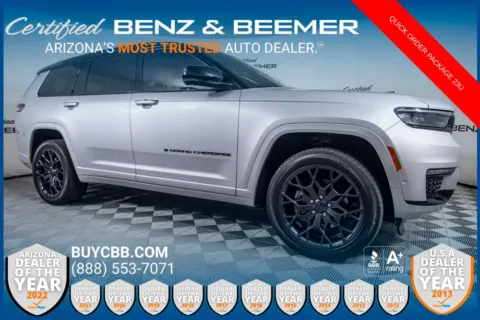 Silver 2025 Jeep Grand Cherokee L Summit for sale in Scottsdale, AZ