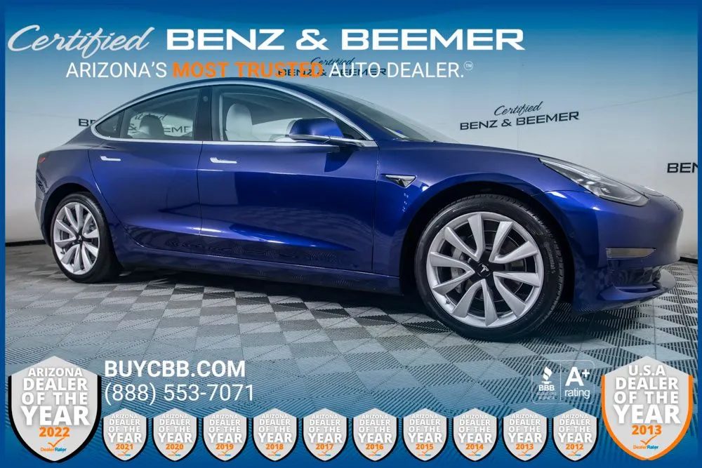 Blue 2020 Tesla Model 3 for sale in Scottsdale, AZ