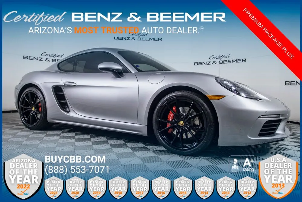 Silver 2018 Porsche 718 Cayman S for sale in Scottsdale, AZ