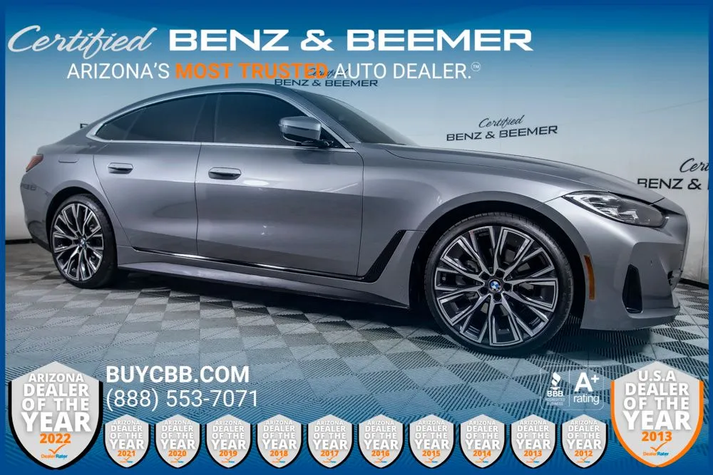 Gray 2024 BMW 4 Series 430i Gran Coupe for sale in Scottsdale, AZ