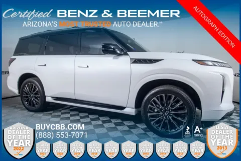 Black 2025 INFINITI QX80 AUTOGRAPH for sale in Scottsdale, AZ