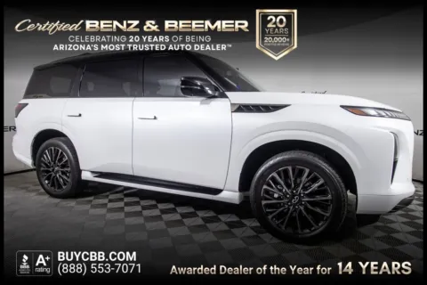 Black 2025 INFINITI QX80 AUTOGRAPH for sale in Scottsdale, AZ