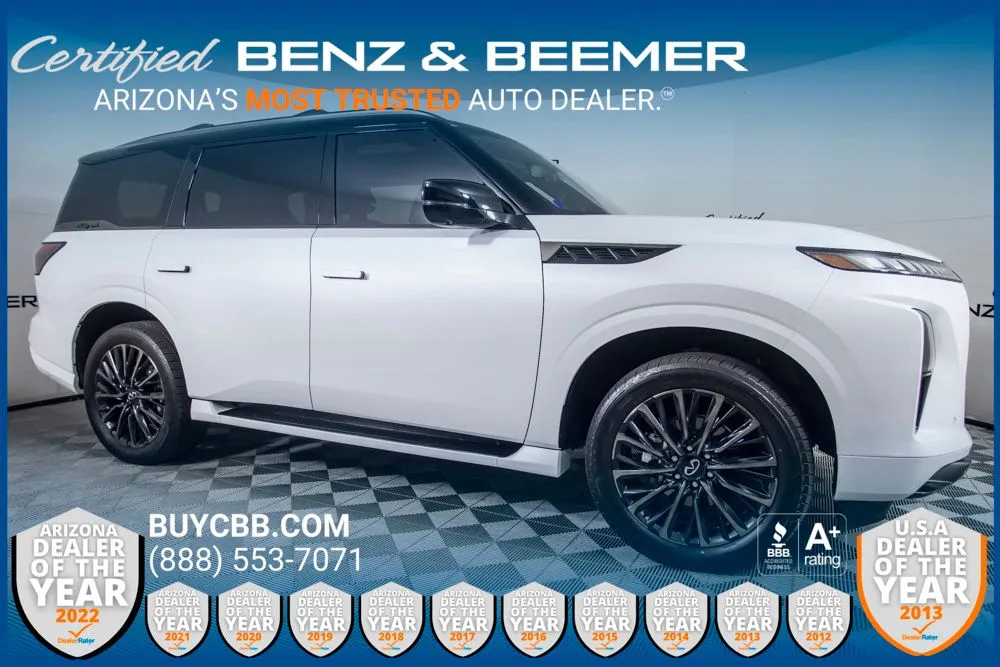 Black 2025 INFINITI QX80 AUTOGRAPH for sale in Scottsdale, AZ