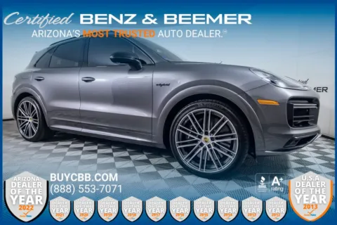 Gray 2021 Porsche Cayenne E-Hybrid Turbo S for sale in Scottsdale, AZ