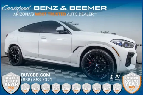 White 2023 BMW X6 xDrive40i for sale in Scottsdale, AZ