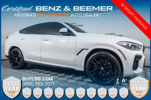 White 2023 BMW X6 xDrive40i for sale in Scottsdale, AZ