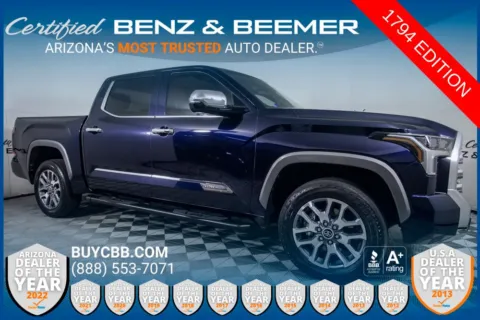 Black 2024 Toyota Tundra 1794 for sale in Scottsdale, AZ