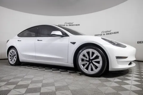 Another view of 2021 Tesla Model 3 Long Range for sale in Scottsdale, AZ at Certified Benz & Beemer