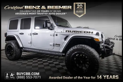 Silver 2022 Jeep Wrangler Unlimited Rubicon 392 for sale in Scottsdale, AZ
