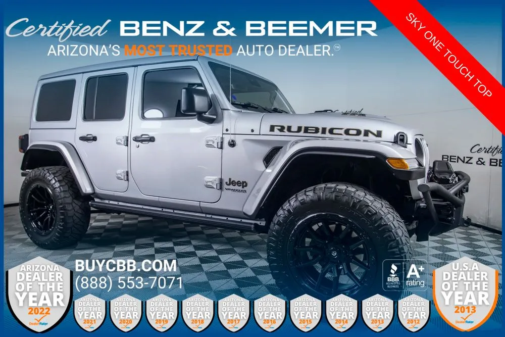 Silver 2022 Jeep Wrangler Unlimited Rubicon 392 for sale in Scottsdale, AZ