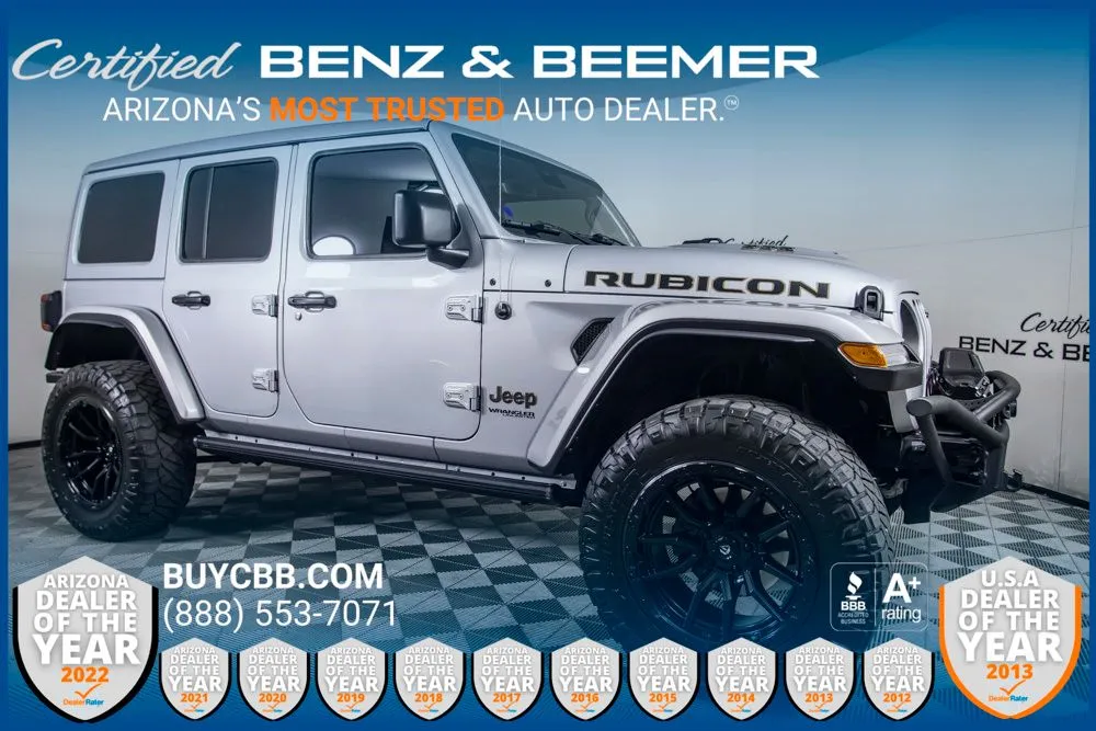 Silver 2022 Jeep Wrangler Unlimited Rubicon 392 for sale in Scottsdale, AZ