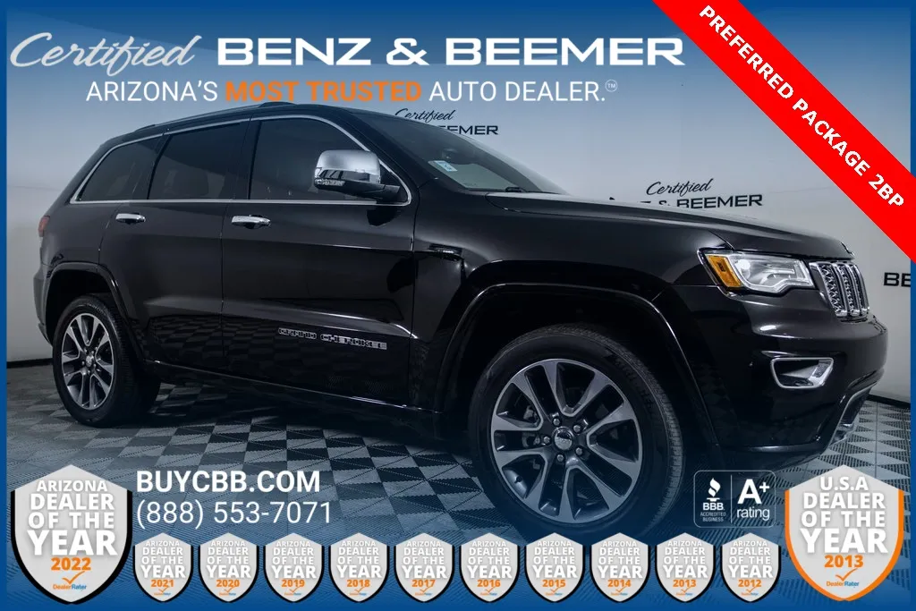 2018 Jeep Grand Cherokee Overland for sale in Scottsdale, AZ