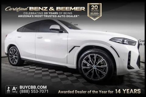 White 2024 BMW X6 xDrive40i for sale in Scottsdale, AZ
