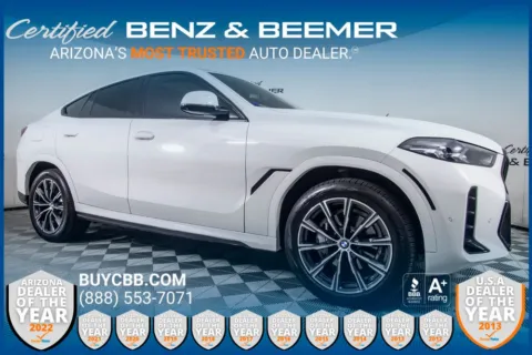 White 2024 BMW X6 xDrive40i for sale in Scottsdale, AZ