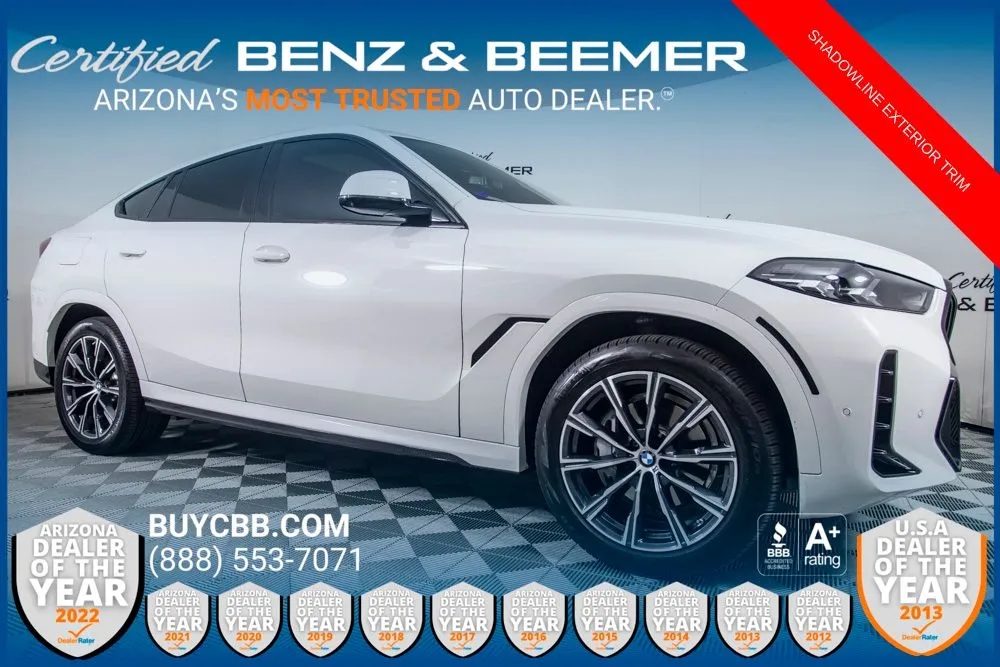White 2024 BMW X6 xDrive40i for sale in Scottsdale, AZ