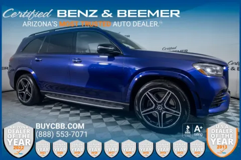 Blue 2020 Mercedes-Benz GLS 580 for sale in Scottsdale, AZ