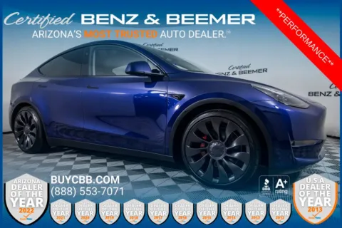 Blue 2025 Tesla Model Y Performance for sale in Scottsdale, AZ