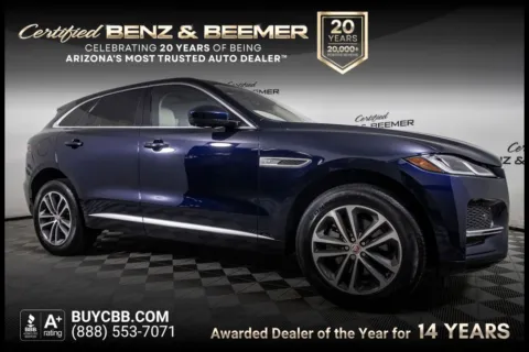 Blue 2021 Jaguar F-PACE P250 S for sale in Scottsdale, AZ