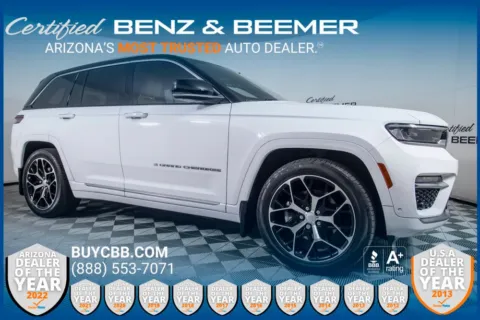 White 2023 Jeep Grand Cherokee Summit Reserve 4xe for sale in Scottsdale, AZ