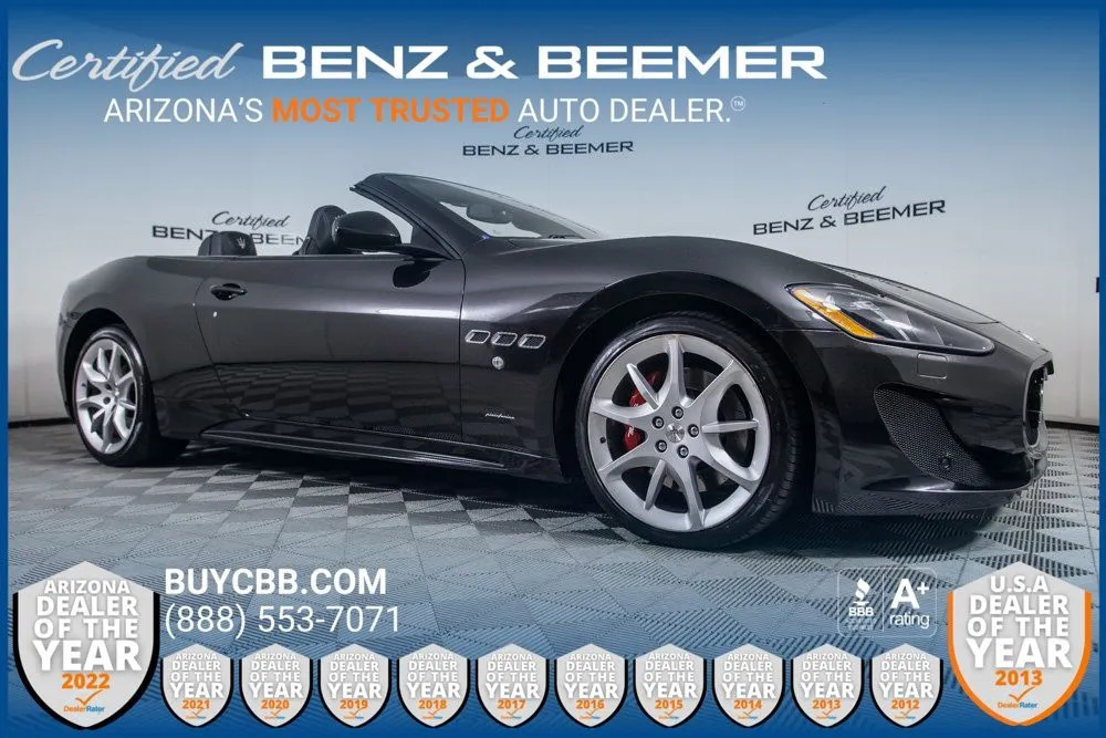 Black 2014 Maserati GranTurismo for sale in Scottsdale, AZ