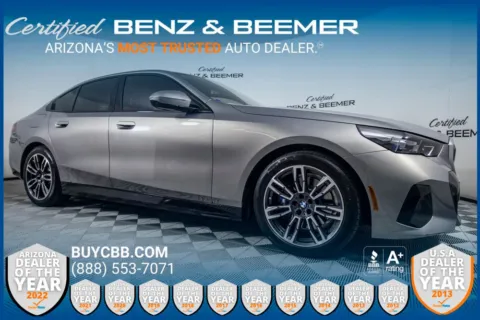 Gray 2024 BMW 5 Series 530i for sale in Scottsdale, AZ