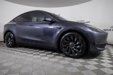 Another view of 2022 Tesla Model Y Performance for sale in Scottsdale, AZ at Certified Benz & Beemer