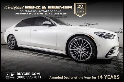 White 2023 Mercedes-Benz S-Class S 500 for sale in Scottsdale, AZ
