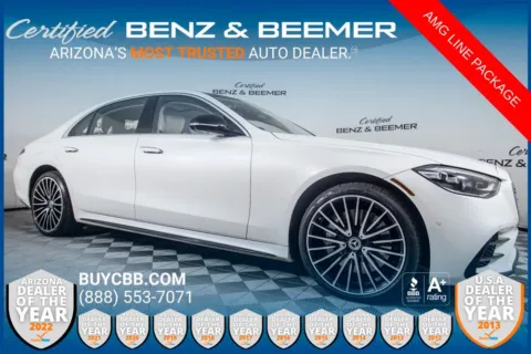 White 2021 Mercedes-Benz S-Class S 580 for sale in Scottsdale, AZ