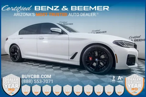 White 2022 BMW 5 Series 530i for sale in Scottsdale, AZ