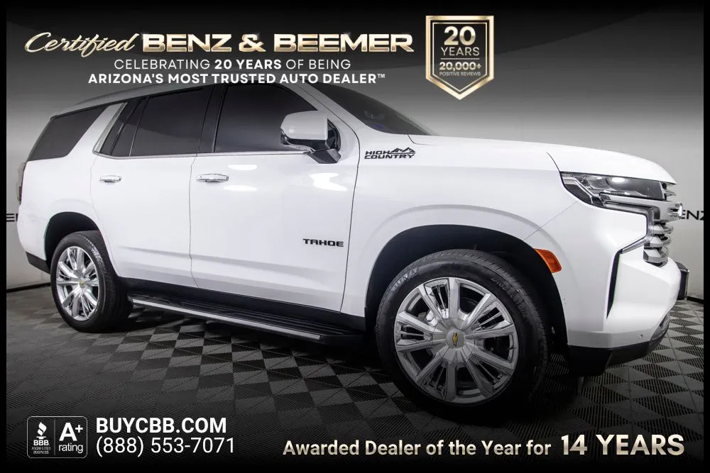 White 2024 Chevrolet Tahoe High Country for sale in Scottsdale, AZ