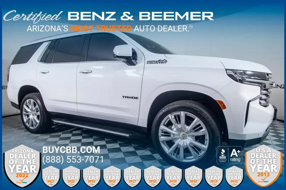 White 2024 Chevrolet Tahoe High Country for sale in Scottsdale, AZ