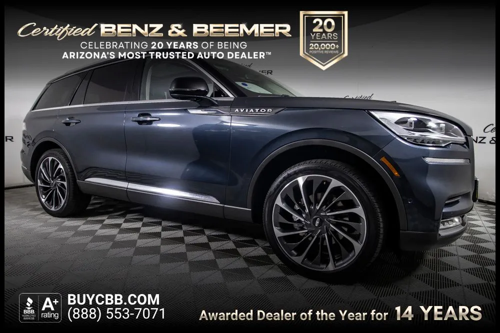 Blue 2024 Lincoln Aviator Reserve for sale in Scottsdale, AZ