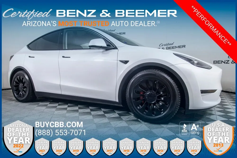 White 2021 Tesla Model Y Performance for sale in Scottsdale, AZ