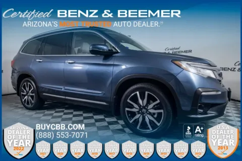 Blue 2021 Honda Pilot Elite for sale in Scottsdale, AZ