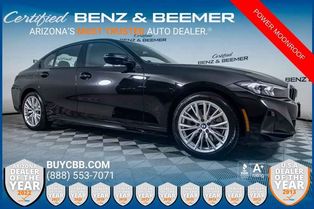 Black 2023 BMW 3 Series 330i for sale in Scottsdale, AZ