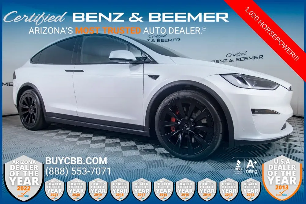 White 2024 Tesla Model X Plaid for sale in Scottsdale, AZ