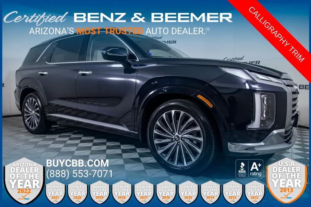 Blue 2023 Hyundai Palisade Calligraphy for sale in Scottsdale, AZ